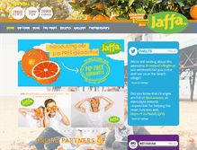 Tablet Screenshot of jaffa.co.uk